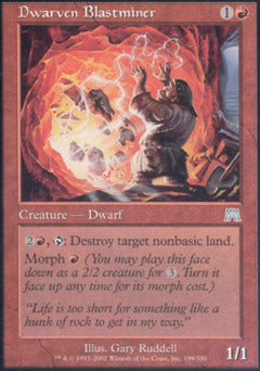Dwarven Blastminer (Onslaught) Near Mint