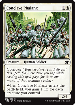 Conclave Phalanx (Modern Masters 2015) Near Mint Foil