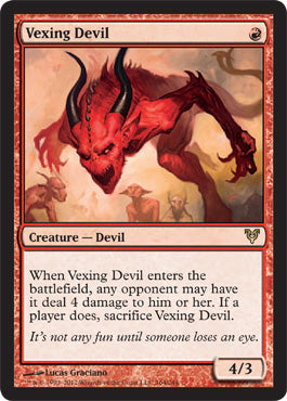Vexing Devil (Avacyn Restored) Near Mint Foil
