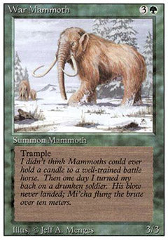War Mammoth (Revised) Near Mint