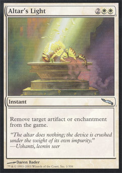 Altar's Light (Mirrodin) Near Mint Foil