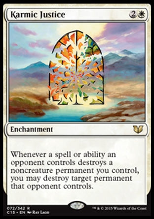Karmic Justice (Commander 2015) Near Mint