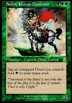 Seton, Krosan Protector (Odyssey) Near Mint