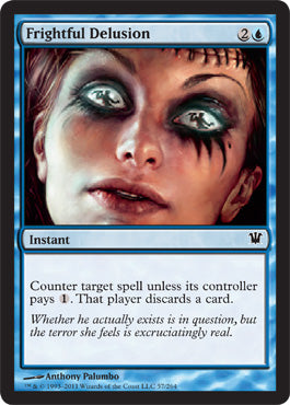 Frightful Delusion (Innistrad) Near Mint Foil