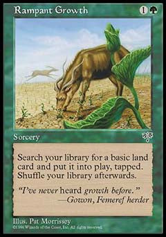 Rampant Growth (Mirage) Near Mint