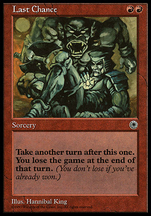 Last Chance (Portal) Near Mint