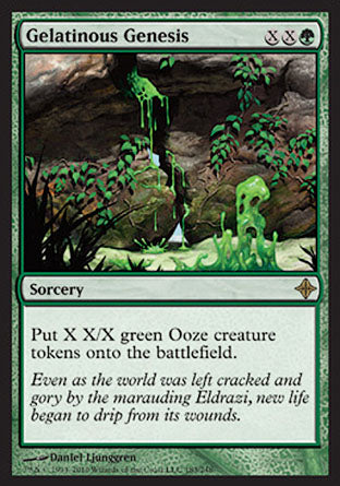 Gelatinous Genesis (Rise of the Eldrazi) Near Mint Foil