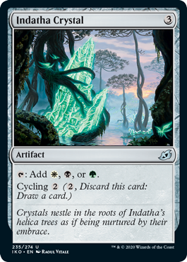 Indatha Crystal (Ikoria: Lair of Behemoths) Near Mint Foil