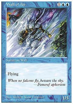 Wall of Air (5th Edition) Near Mint