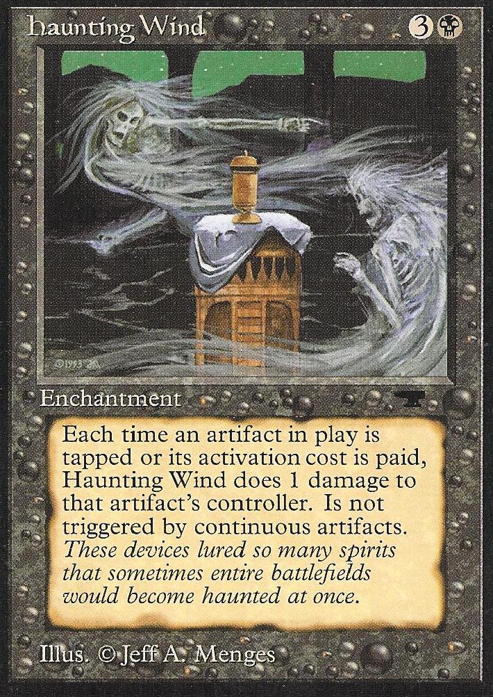 Haunting Wind (Antiquities) Near Mint