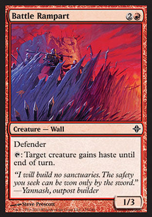 Battle Rampart (Rise of the Eldrazi) Near Mint Foil