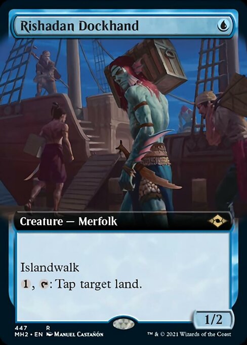 Rishadan Dockhand (Extended Art) (Modern Horizons 2) Near Mint