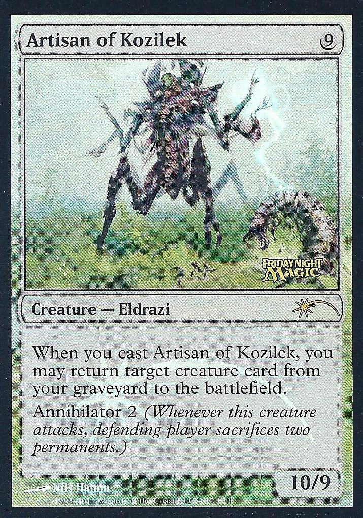 Artisan of Kozilek (FNM Promo) (Promotional Cards) Near Mint Foil