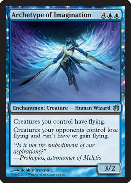 Archetype of Imagination (Born of the Gods) Near Mint Foil
