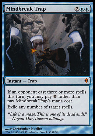 Mindbreak Trap (Zendikar) Near Mint Foil