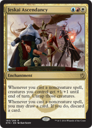 Jeskai Ascendancy (Khans of Tarkir) Near Mint