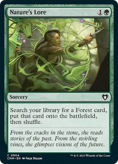 Nature's Lore (Commander Masters) Near Mint