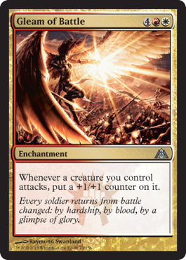 Gleam of Battle (Dragon's Maze) Near Mint