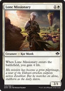 Lone Missionary (Duel Decks: Speed vs Cunning) Near Mint