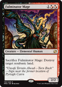 Fulminator Mage (Modern Masters 2015) Near Mint Foil
