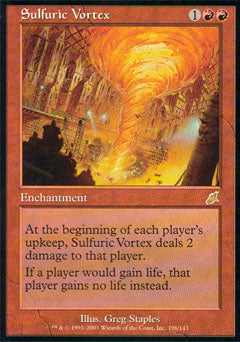 Sulfuric Vortex (Scourge) Near Mint Foil