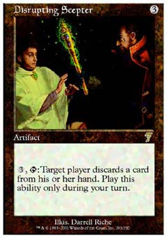 Disrupting Scepter (7th Edition) Near Mint Simplified Chinese