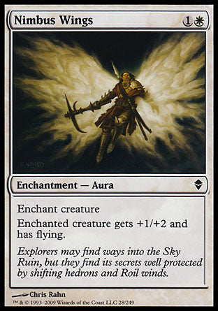 Nimbus Wings (Zendikar) Light Play