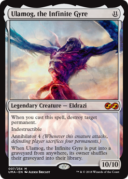 Ulamog, the Infinite Gyre (Ultimate Masters) Near Mint Foil
