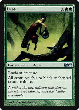 Lure (Magic 2012 Core Set) Near Mint Foil