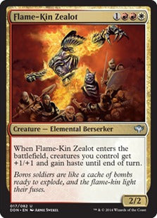 Flame-Kin Zealot (Duel Decks: Speed vs Cunning) Near Mint