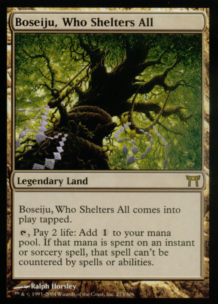 Boseiju, Who Shelters All (Champions of Kamigawa) Near Mint Foil