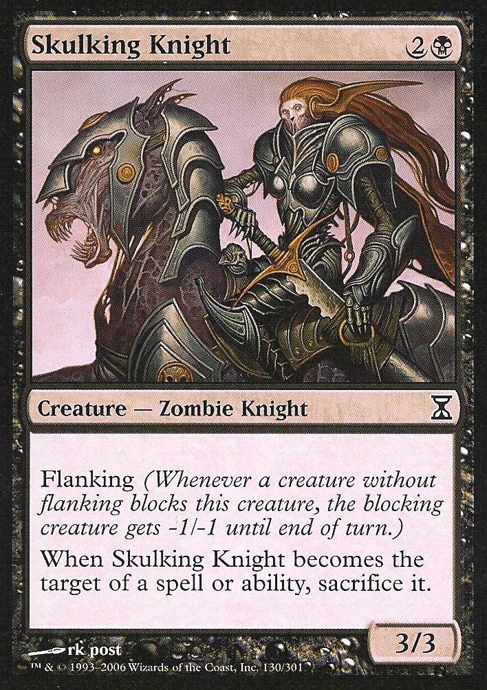 Skulking Knight (Time Spiral) Near Mint Foil