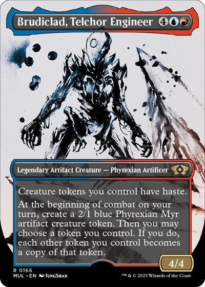 Brudiclad, Telchor Engineer (Halo Foil) (March of the Machine: Multiverse Legends) Near Mint