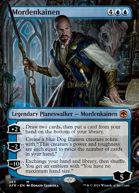 Mordenkainen (Borderless) (Adventures in the Forgotten Realms) Near Mint