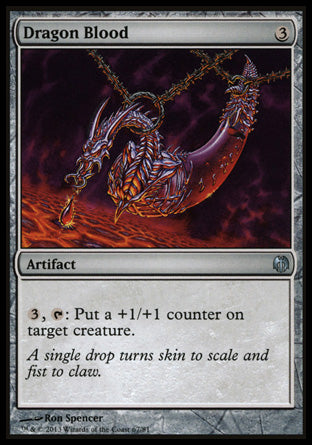 Dragon Blood (Duel Decks: Heroes vs Monsters) Near Mint
