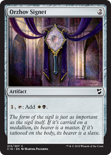 Orzhov Signet (Commander 2018) Near Mint