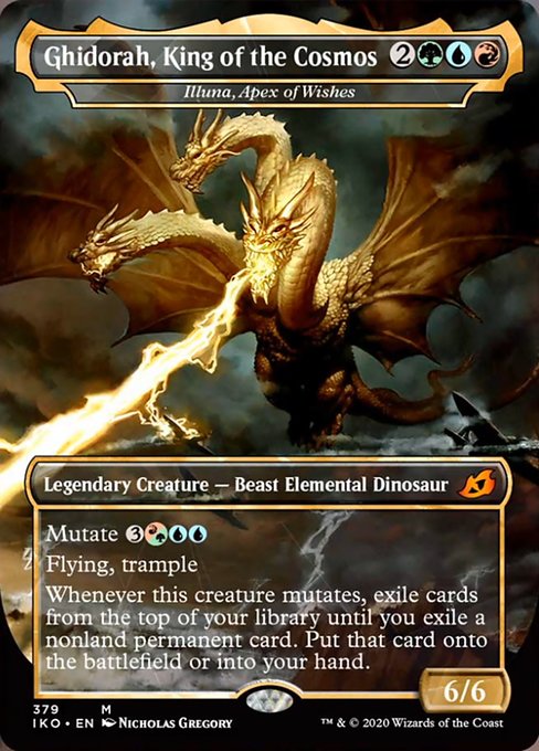Ghidorah, King of the Cosmos (Ikoria: Lair of Behemoths) Near Mint