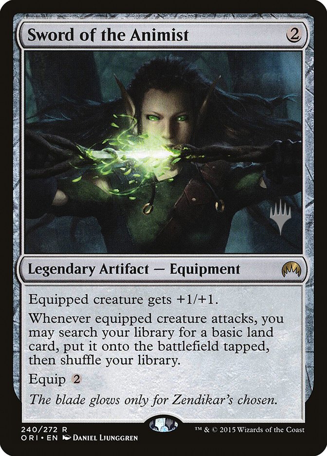 Sword of the Animist (Promo Pack) Near Mint