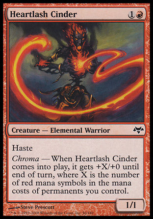 Heartlash Cinder (Eventide) Near Mint Foil
