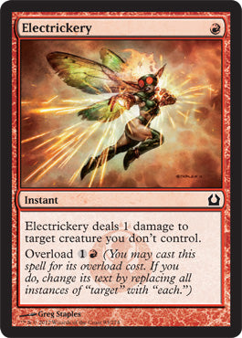 Electrickery (Return to Ravnica) Near Mint Foil