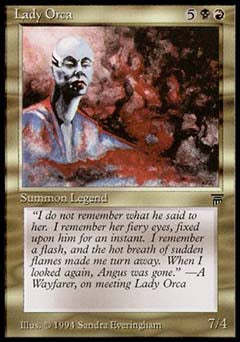 Lady Orca (Legends) Near Mint Italian