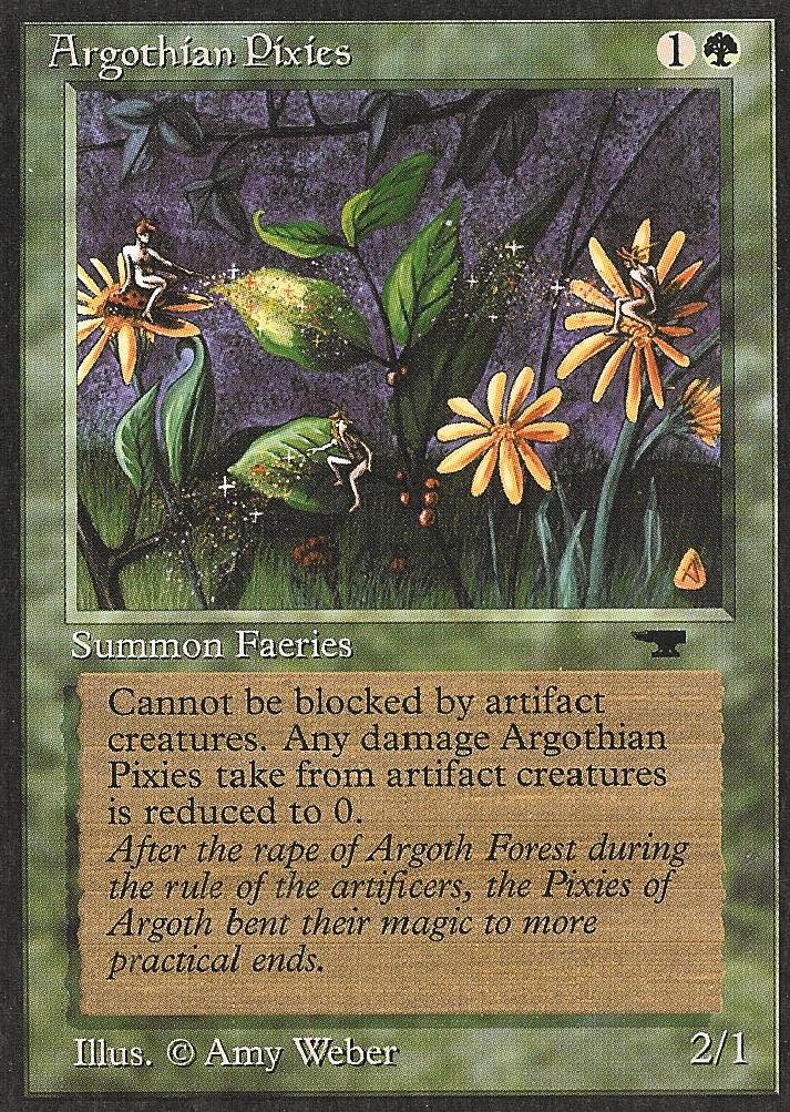 Argothian Pixies (Antiquities) Light Play