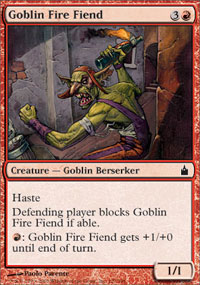 Goblin Fire Fiend (Ravnica) Near Mint Foil