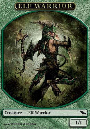 Elf Warrior (Token) (Shadowmoor) Near Mint