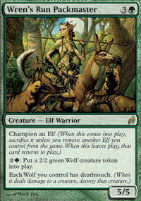 Wren's Run Packmaster (Lorwyn) Near Mint Japanese