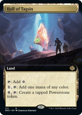 Hall of Tagsin (Extended Art) (The Brothers' War) Near Mint Foil