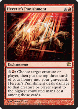 Heretic's Punishment (Innistrad) Near Mint Foil