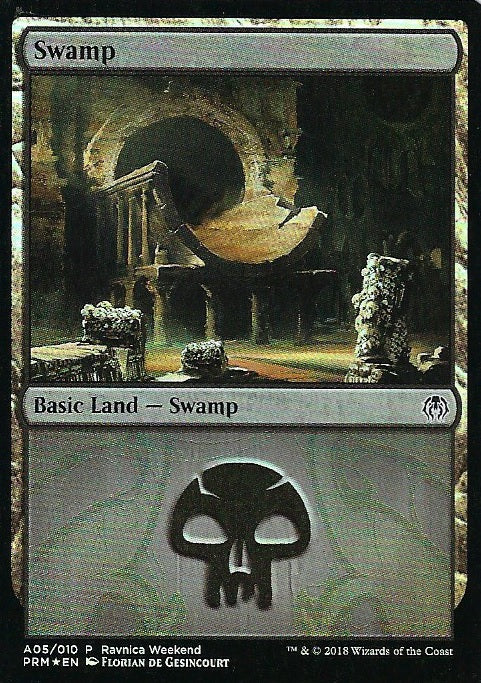 Swamp Ravnica Weekend A05 (Promotional Cards) Near Mint Foil