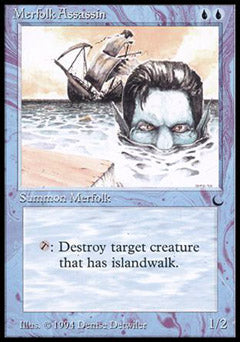 Merfolk Assassin (The Dark) Near Mint