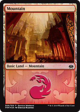 Mountain Ravnica Weekend B06 (Promotional Cards) Near Mint Foil